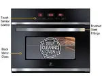 60cm Digital Self Cleaning Built-in Black Oven