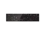 Cosmos Speckle Glass UPSTAND In Black 140mm X 1000mm