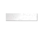 White Cosmos Speckle Glass UPSTAND In 140mm X 1000mm