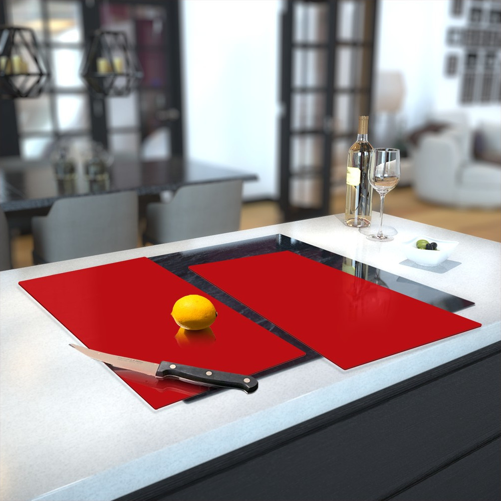 Next Day Delivery Premier Colour Glass Hob Cover From £24.99