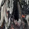 4 x Acrylic Coaster in Liquid Black