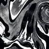 4 x Acrylic Coaster in Liquid Onyx