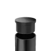 Illustration of Premier Range Stainless Steel Glass Balustrade Post Cap In Black