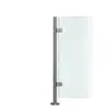 Illustration of Premier Range 316 Stainless Steel Glass Balustrade End Post (1100mm X 42.4mm X 2mm)