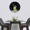 Illustration of Glass Clock in Mojito - 70cm Wide