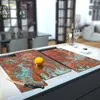 Illustration of Glass Hob Cover / Chopping Board in Aged Copper - 90cm Wide x 52cm High