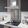 Illustration of Smoked Mirror - Kitchen Glass Splashback - 60cm Wide x 90cm High