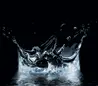 Glass Hob Cover / Chopping Board in Lake Splash - 60cm Wide x 52cm High