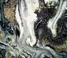 Glass Hob Cover / Chopping Board in Liquid Space - 60cm Wide x 52cm High