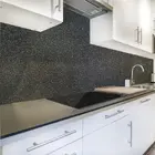 Image of a Shaped Coloured Sparkle Acrylic Splashback