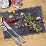 Digital Print Placemat x 4 - Herbs and Spices
