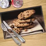 Digital Print Placemat x 4 - Chocolate Chip Cookie