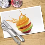 Digital Print Placemat x 4 - Fruit Cocktail