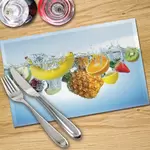 Digital Print Placemat x 4 - Fresh Fruit In Water