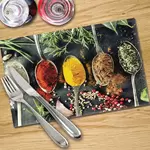 Digital Print Placemat x 4 - Asian Spices