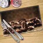 Digital Print Placemat x 4 - Coffee Beans