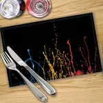 Digital Print Placemat x 4 - Paint Splash