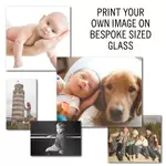 Glass Place Mats x 4 - Printed With Your Own Image