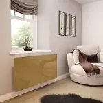 Beige Radiator Cover - Medium