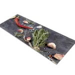 Glass Table Runner in Herbs and Spices - 100cm Wide x 30cm High