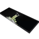 Glass Table Runner in Americano Coffee - 100cm Wide x 30cm High