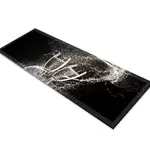 Glass Table Runner in Champagne Toast - 100cm Wide x 30cm High