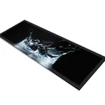 Glass Table Runner in Lake Splash - 100cm Wide x 30cm High