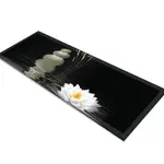 Glass Table Runner in Water Lily - 100cm Wide x 30cm High
