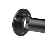 Premier Range Stainless Steel Glass Balustrade Handrail Wall bracket In Black 42.4mm