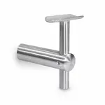 Premier Range 316 Stainless Steel Glass Balustrade Posted Mounted Saddle 42.4mm