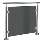 Premier Range Smoked Toughened Balustrade Glass 10mm in Custom Size