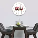 Glass Clock - Printed Digital Images