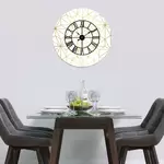 Glass Clock with Frame - Shutterstock Images
