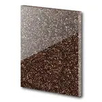 Acrylic Sheet Glitter - In Dark Copper - 3mm sample