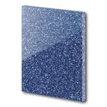 Acrylic Sheet Glitter - In Midnight Blue - 3mm 1000mm by 1000mm