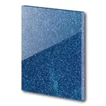 Acrylic Sheet Glitter - In Turquoise - 3mm 1000mm by 1000mm