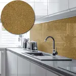 Acrylic Splashback Glitter - Painted In Beige - 3mm sample