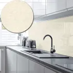 Acrylic Splashback Glitter - Painted In Champagne - 3mm sample