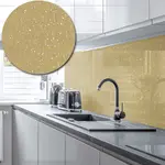 Acrylic Splashback Glitter - Painted In Sandstone - 3mm sample