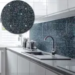 Acrylic Splashback Glitter - In Galaxy - 3mm 1000mm by 1000mm