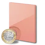 Acrylic Mirror In Rose Gold - 3mm 1000mm by 1000mm