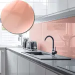 Acrylic Mirror Splashback In Rose Gold - 3mm 1000mm by 1000mm