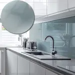 Acrylic Mirror Splashback In Smoke Grey - 3mm 1000mm by 750mm