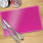 Fuchsia Pink Toughened 4 x Place Mat