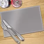 Cappuccino Toughened 4 x Place Mat