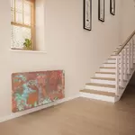 Glass Radiator Cover in Aged Copper - Extra Large