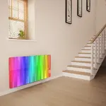 Glass Radiator Cover in Spectrum - Medium