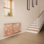 Glass Radiator Cover in Rustic Copper - Medium