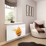 Glass Radiator Cover in Fruit Cocktail - Medium
