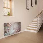 Glass Radiator Cover in Liquid Stone - Medium